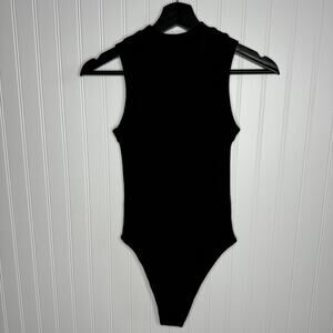 Dynamic Black Knit Bodysuit OS